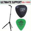   Support GS 1000 Genesis Guitar Stand ith 12 .88mm Picks & Holder