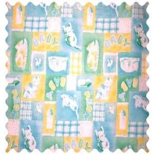  SheetWorld BABY & Cats Print Fabric   By The Yard Baby