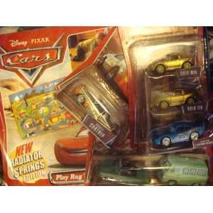  Pixar Play Rug {Radiator Springs Issue} & Car Lot  Rusty 