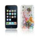 Premium Apple iPhone 3G/3GS Autumn Flower Rubberized Case
