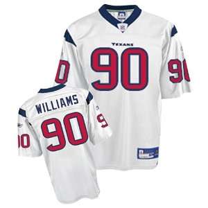   Houston Texans Mario Williams White Replica Football Jersey Sports