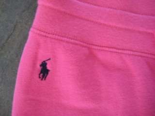 Polo Ralph Lauren Girls Large NWT Warm Up Athletic Sweatpants Pony 12 