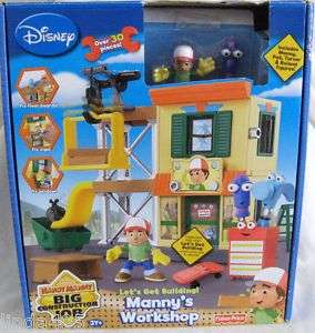 FISHER PRICE HANDY MANNY CONSTRUCTION WORKSHOP NEW  