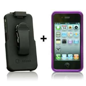   iPhone 4 4G 4S AT&T and Verizon (PURPLE) Cell Phones & Accessories