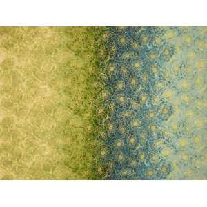 43 Wide Imperial Collection 8 Floral Nuance Teal Fabric By The Yard