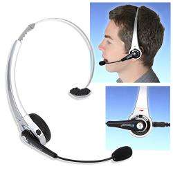 Silver Wireless Bluetooth Headset for Sony PS3/ PS3 Slim   