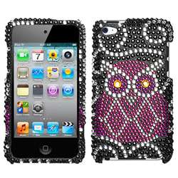 Premium T4OWL Apple iPod Touch 4 Owl Snap on Case Cover   
