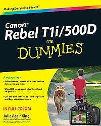 Canon Eos Rebel T1i/500d for Dummies (Paperback)  