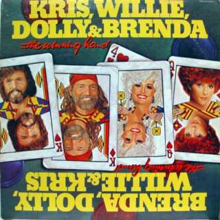 KRIS, WILLIE, DOLLAY & BRENDA the winning hand 2 LP  