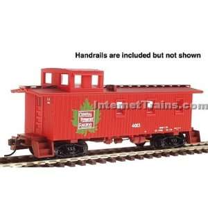   Wood 3 Window Caboose w/Offset Cupola   Central Vermont Toys & Games