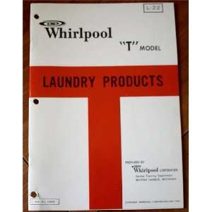 Model Laundry Products (Whirlpool Corporation Service Training 