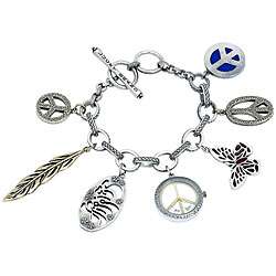 Lucky Brand Womens Charm Bracelet Watch  