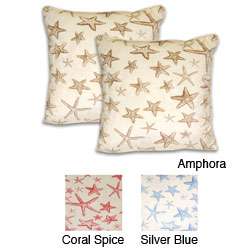 Starfish Microplush Pillows (Set of 2)  