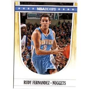  2011 12 Hoops Basketball #40 Rudy Fernandez Sports Collectibles