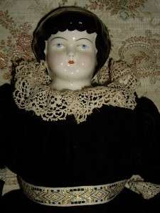 LARGE~MOLLY TUDOR 1980 Porcelain China BOUDOIR Doll  