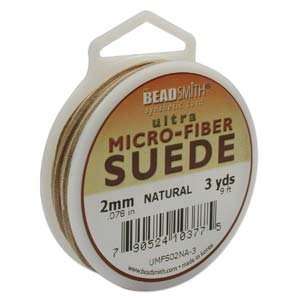   Suede Beading Cord 9Ft (3 Yd) Spool 42812 Arts, Crafts & Sewing