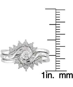   4ct TDW Round Diamond Wedding Ring Set (G I, SI)  
