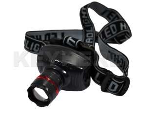 New Camping Night Outdoor LED High Power Zoom Headlamp  