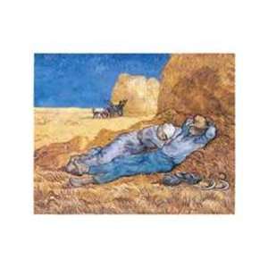  The Siesta, c.1889 by Vincent Van Gogh 12x10