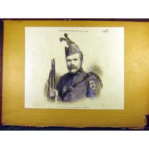  1872 Portrait Soldier Michie Queens Prize Wimbledon