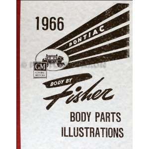   Body Parts Illustrations Manual Reprint Faxon Auto Literature Books