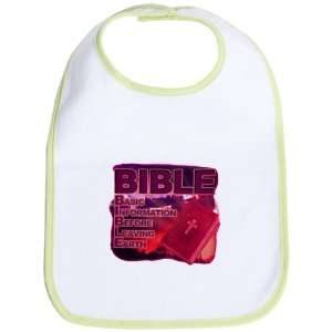 Baby Bib Kiwi BIBLE Basic Information Before Leaving Earth 
