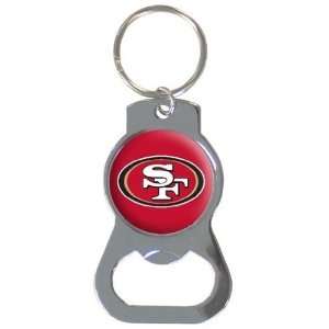 San Francisco 49ers Bottle Opener Key Chain  Sports 
