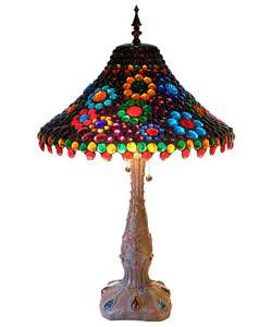 Tiffany style Jewels Table Lamp  