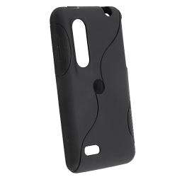 Frost Black TPU Rubber Case for LG Thrill P920 4G  