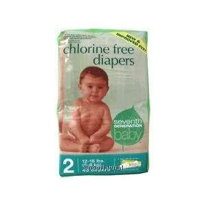  Diapers, Stage 2 (12 18 lbs), Chlorine Free, 48 ct 