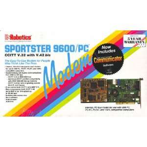  USRobotics Sportster 9600/PC Modem CCITT V.32 with V.42 
