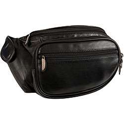 Travelon Leather Waist Pack with Organizer  