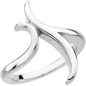  50807 14K White Gold Ring Metal Fashion Ring Jewelry