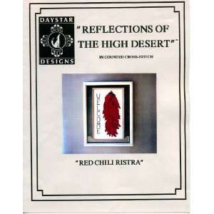  Red Chile Ristra (Cross Stitch) (Reflections of the High 