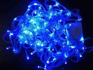 Blue 10M 100 LED String Fairy Lights Christmas Wedding  
