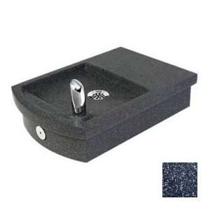   Fountain, Lead Free Stainless Steel Bubbler, Black Solid Surface Pet