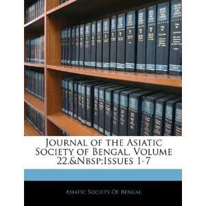  Journal of the Asiatic Society of Bengal, Volume 22 
