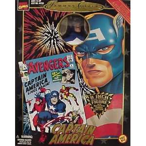 Captain America Famous Covers 1998 Toy Biz MISB #3476