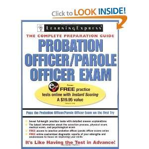  Probation/Parole Officer Exam (Probation Officer/Parole 