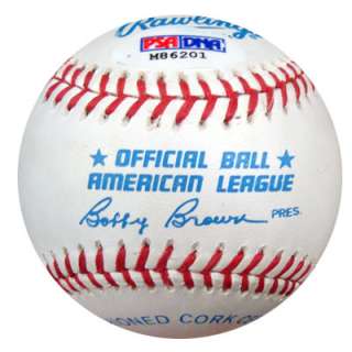 Mickey Mantle Autographed Signed AL Baseball PSA/DNA #M86201  
