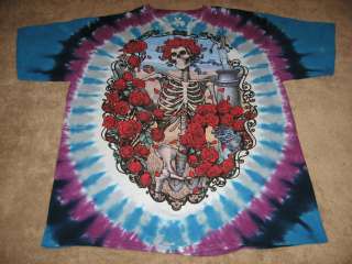Grateful Dead 30th Anniversary M, L, XL, 2XL Tie Dye T Shirt  