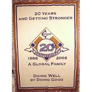  Celgene 20th Anniversary Throw Blanket