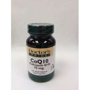  CoQ10 CoEnzyme Q10 75mg Cardiovascular Supplement Health 