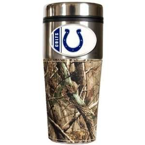  Indianapolis Colts Open Field Travel Tumbler with Camo 