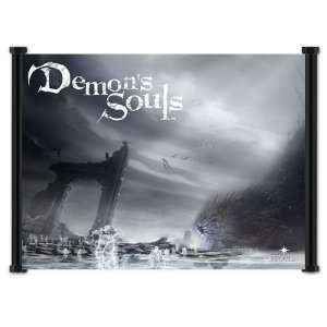  Demons Souls Game Fabric Wall Scroll Poster (21x16 