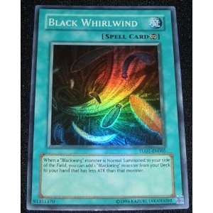  Yugioh TU01 EN005 Black Whirlwind Super Rare Card Toys 