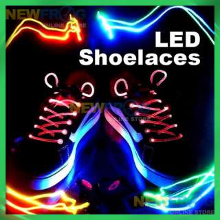 LED Party Glow Flash Light Shoelace Shoe Strap String B  