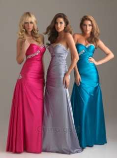 2012 hot Perfect bridesmaid/cocktail/wedding party dress prom gown 