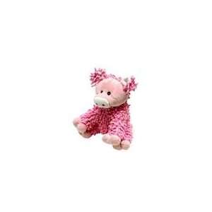   Scruffie Nubbies Plush Pig 7in Assorted Color Dog Toy