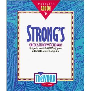  Strongs Dictionary Software 3.5 (9780849970177) Books
